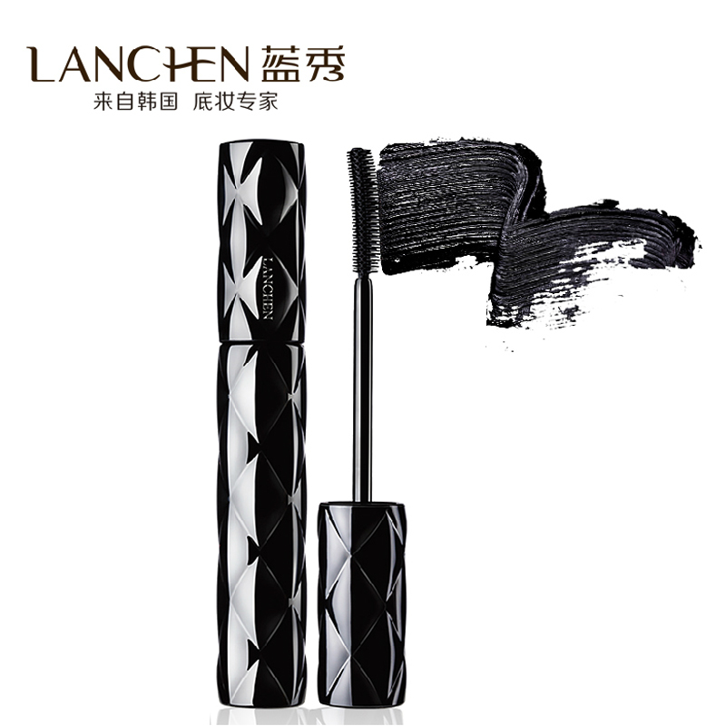 蓝秀小黑钻根根分明睫毛膏 美丽不打结防水防汗浓密彩妆卷翘正品