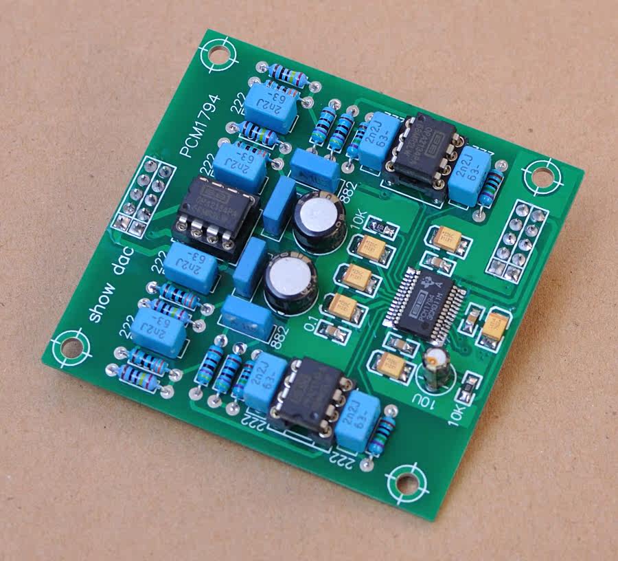 Купить Декодер pcm1794, модуль ak4399 ЦАП декодер, вход I2S для ...