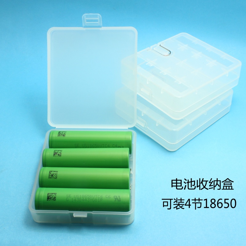 4 Festival 18650 BATTERY CASE BRIGHT LIGHT FLASHLIGHT BATTERY 18650 BATTERY CASE QUALITY MATERIAL ENVIRONMENTAL PROTECTION ELECTRICITY