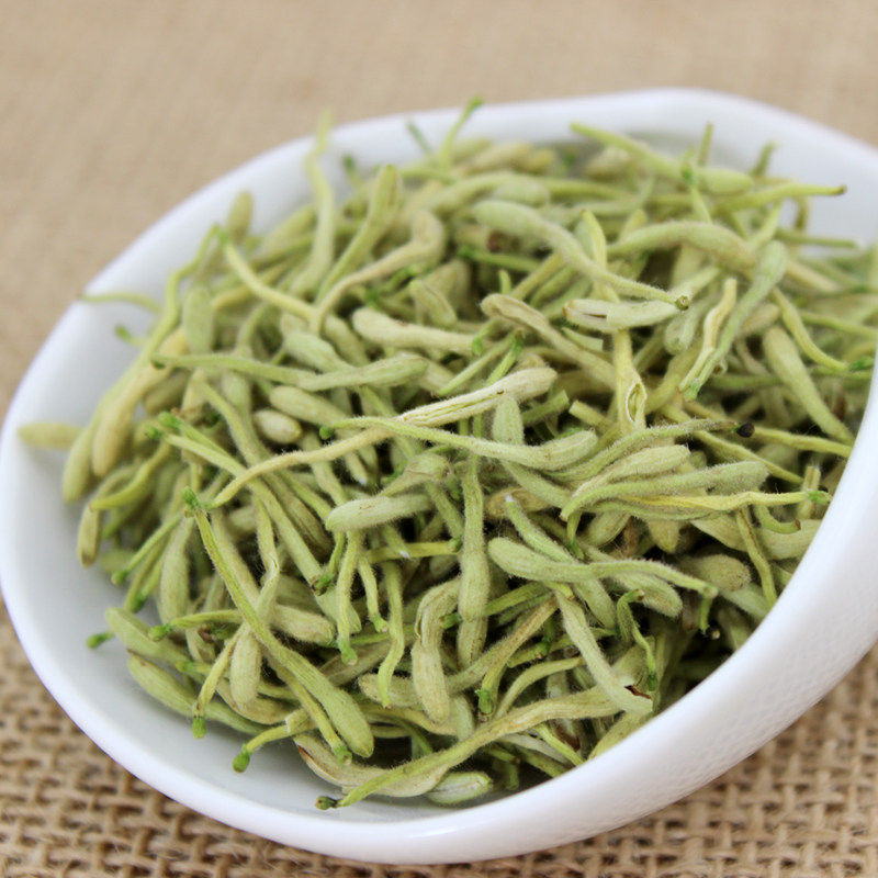 Huiyu Hui Yu Yu Yu Yu Yu New Gold and Silver Tea Top 50 g Can with Chrysanthemum