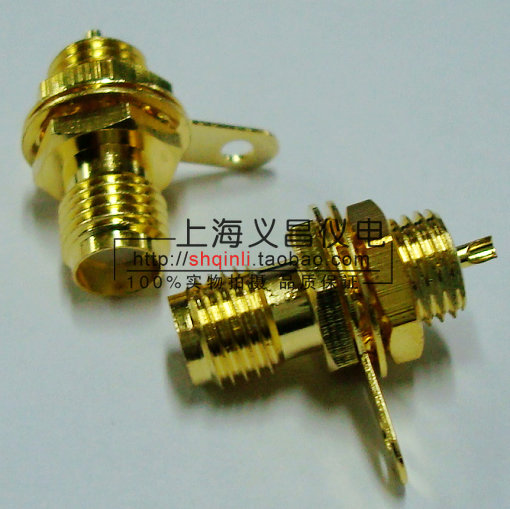 Radio Frequency Connector SMA-KY SMA socket panel fixed rear nut 50 Euro