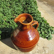 Yunnan Dali Bai ethnic handmade earth pottery pot color glaze earth pottery jug original ecological jug vase decoration jewelry