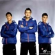Li Ning mới mùa đông ấm áp tài trợ CBA giải đấu phiên bản cầu thủ bóng rổ nam thể thao ngắn xuống áo khoác kích thước lớn
