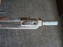 M3047 Victory Brand brass nickel-plated compass of the Republic of China used for mapping during combat during the Anti-Japanese War