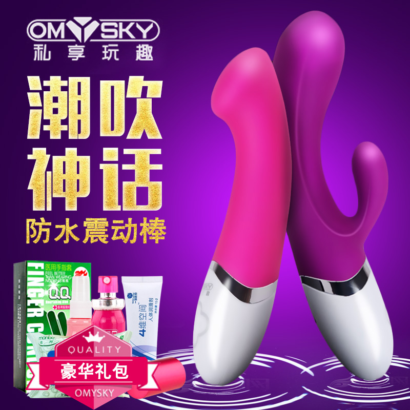 充电震动棒女用自慰器抽插 G点高潮阴蒂刺激按摩棒情趣性用品FB