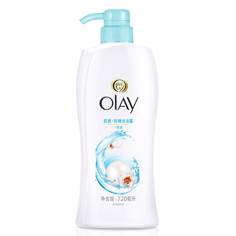 Olay美肌清爽沐浴露亮爽珍珠720ML