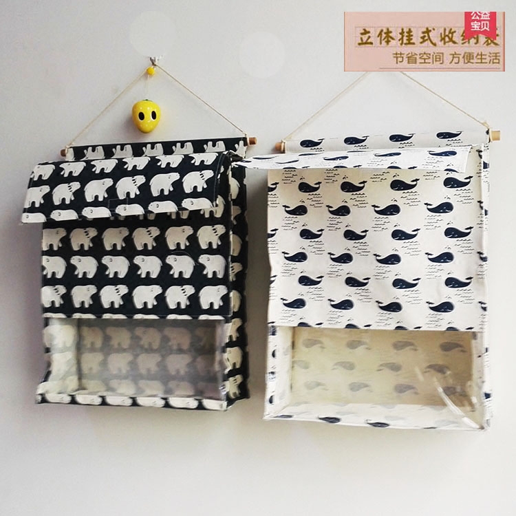 Lünlja Dormitory Wardrobe Clothing Containing Hanging Bag Dorm Room Theiner Suspended Cashier Bag Wall Hanging Storage Finishing Bag