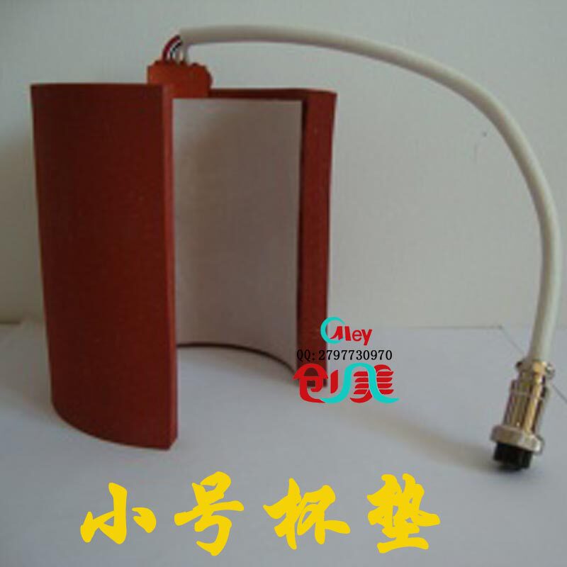 Daily promotion heat transfer grill machine small coaster diameter 7.1cm coaster thick coaster manufacturer direct sales