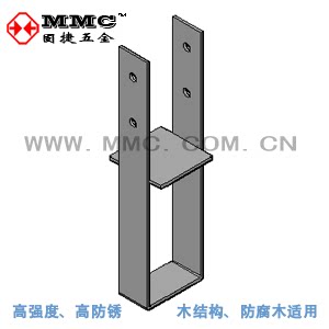 Upright Post Embedded in pavilion Paviliter Metal Accessories Flower Racks Hardware Balustrade Columns Feet Connectors Embalming Wood Accessories WE89
