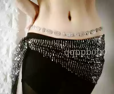 Fusion tribal belly dance alloy metal waist chain