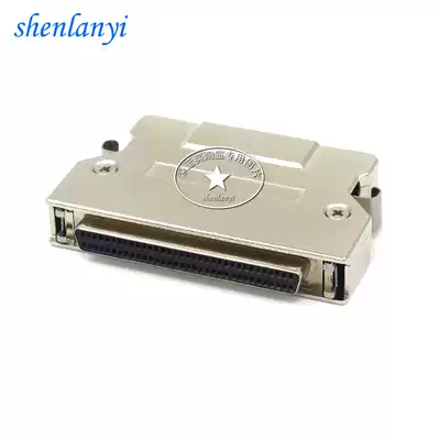FMD68F-AL SCSI accessories zinc alloy housing HPDB68 core pressure wire female plug