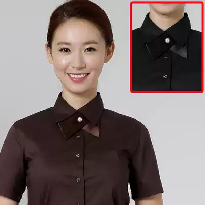 Fengming Hotel Overalls Summer Clothes Women's Fast Food Restaurant Western Cafe Korean Waiter Front Desk Cashier