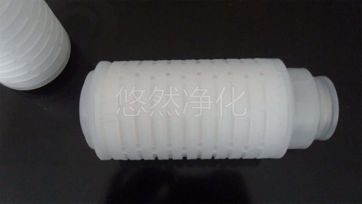 Factory direct sales PTFE hydrophobic PTFE membrane air folding filter core 10 inch respirator