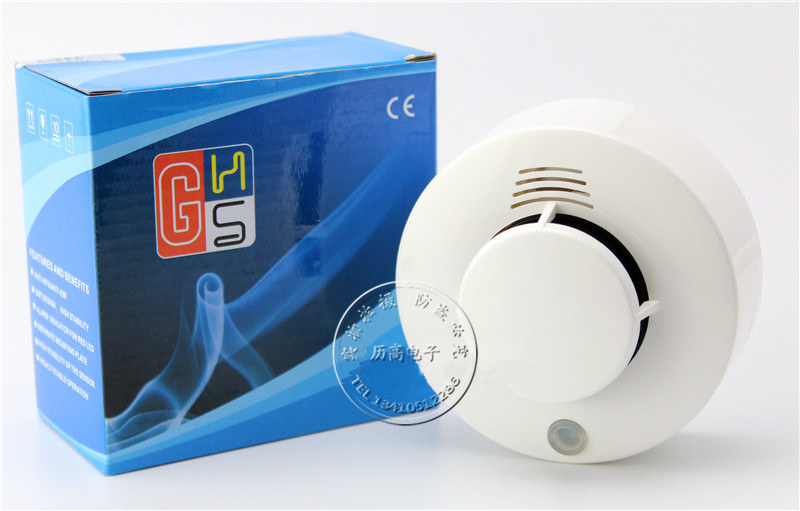 Switching smoke sensor networking type photoelectric smoke detector passive signal with audio output 9-35V voltage