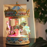 Крутящаяся детская музыкальная шкатулка для мальчиков и девочек, креативный подарок, подарок на день рождения