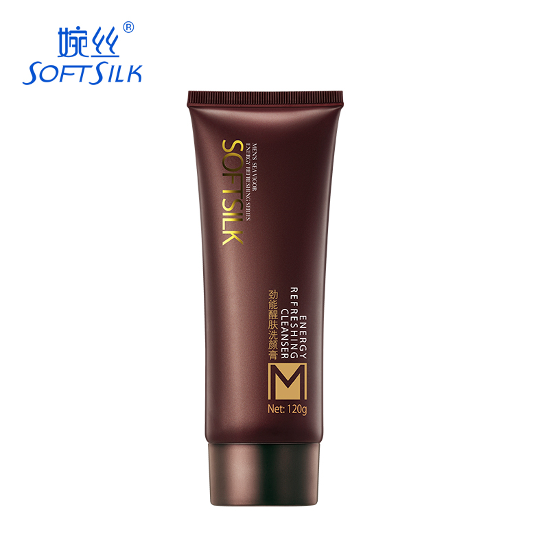 婉丝男士正品专柜 劲能醒肤洗颜膏120g洗面奶 深层清洁 补水洁面