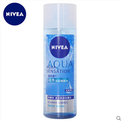 Nivea/妮维雅凝水活采醒肤水 爽肤水女士补水保湿控油收缩毛孔