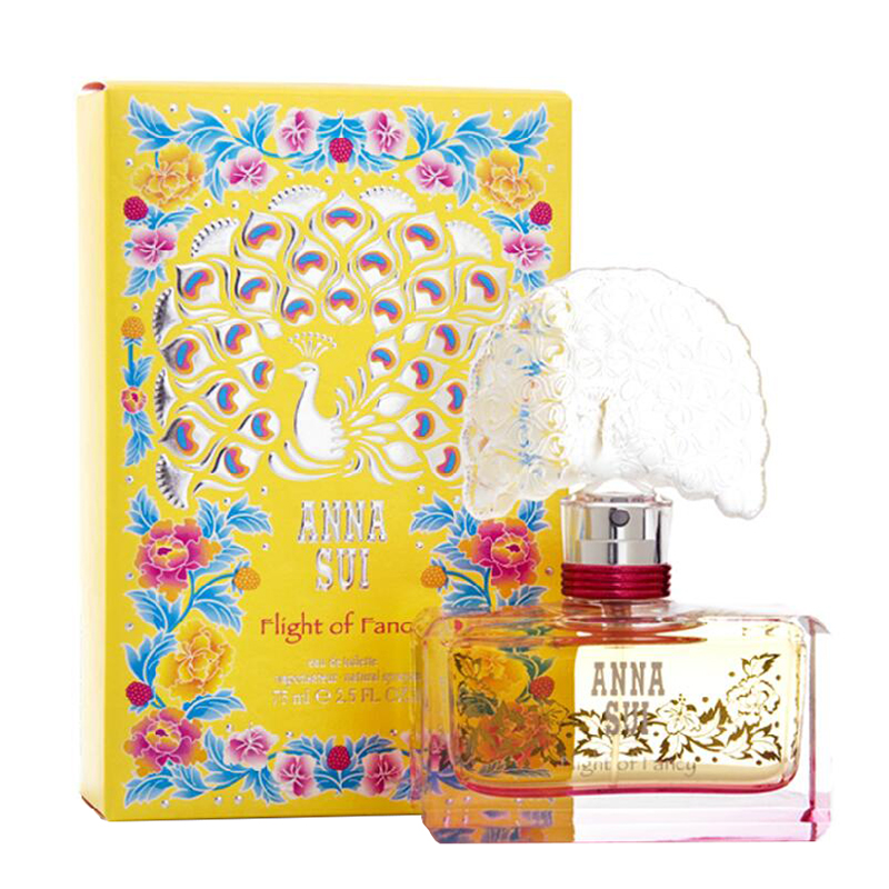 Anna Sui安娜苏逐梦翎雀/黄孔雀清新花果香女士淡香水50/75ml