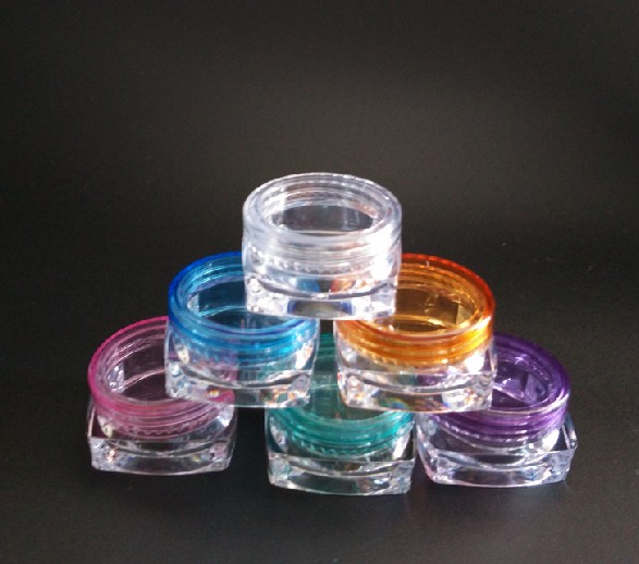 Color Square Bottom Cream Box Cream Box Trial Pack Trial Pack Lipstick Packing Box 3g