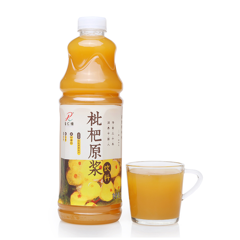 【天猫超市】福仁缘  枇杷原浆饮料  枇杷汁  1.25L 单瓶装