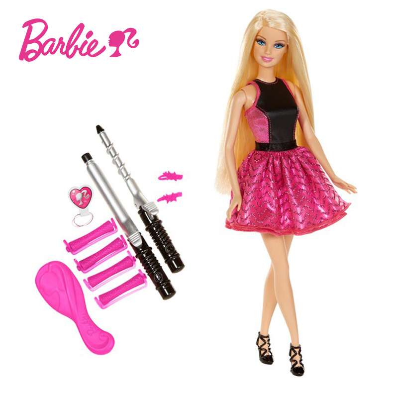 【苏宁易购】Barbie 芭比梦幻美发套装BMC01 玩具 礼物