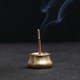 RAJ Indian incense brass dual-purpose incense burner line incense holder / tower incense seat agarwood sandalwood line incense burner incense utensils