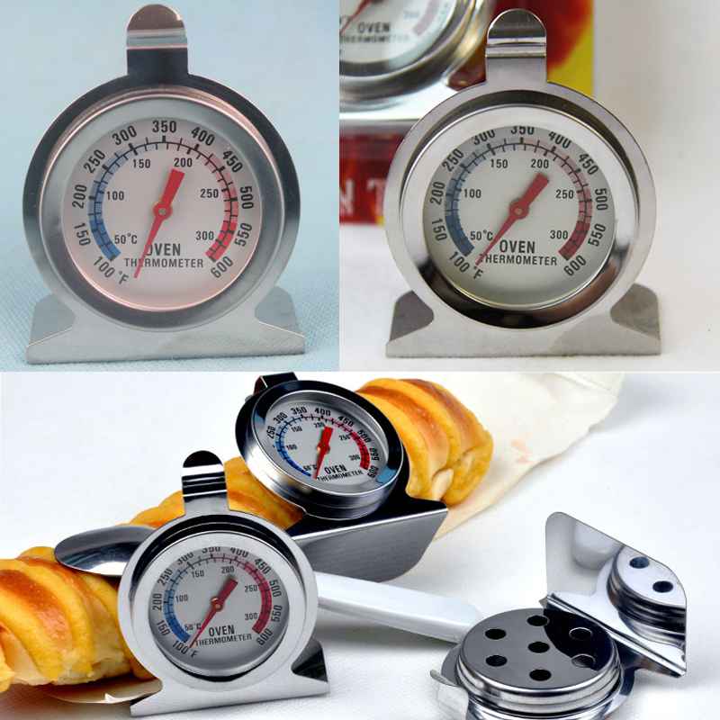 Oven thermometer finger-needle thermometer can be placed directly into the oven using oven temperature