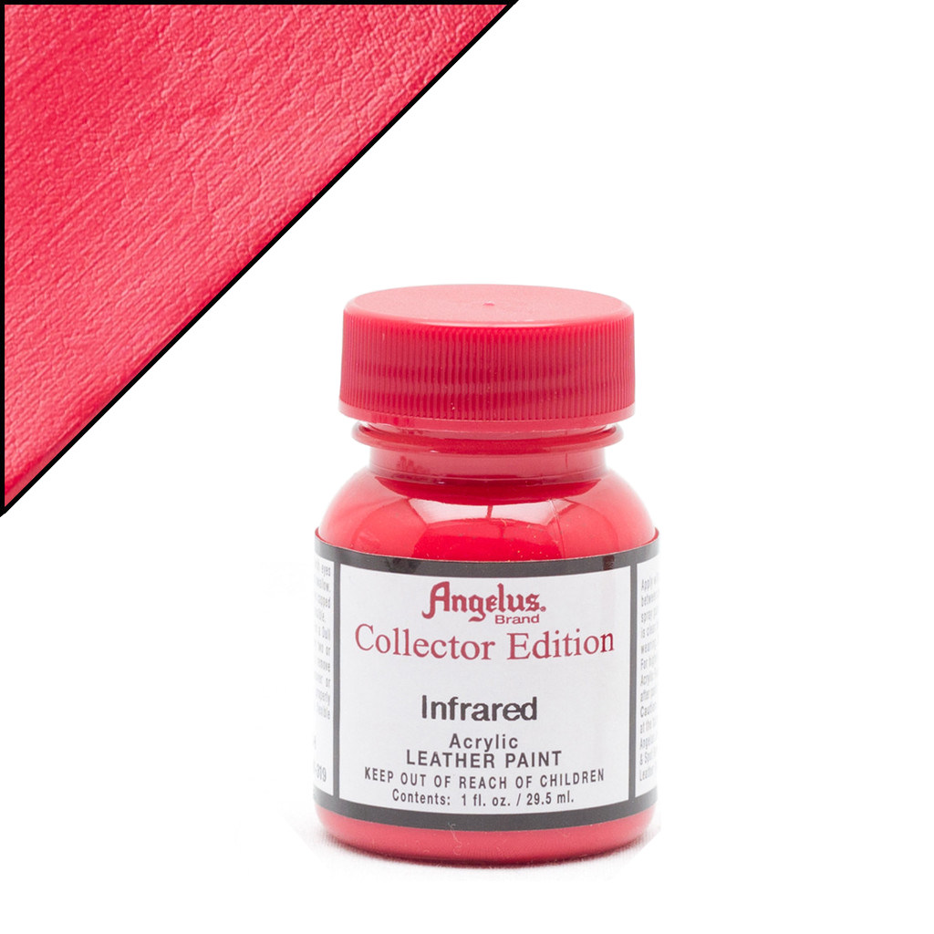 Angelus Infrared Leather Paint infrared fit color AJ6 black red pigment