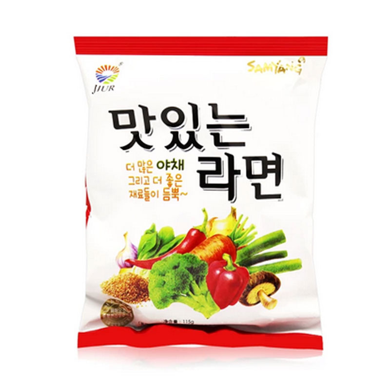 【天猫超市】韩国进口 九日牌 JIUR 蔬菜面方便面  115g/袋