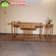 Nội thất cũ Elm Bàn Bar tại nhà Sơn miễn phí Vỏ bàn điều khiển Bàn gỗ rắn Bàn hiện đại Mới Trung Quốc Bàn cao - Bàn / Bàn