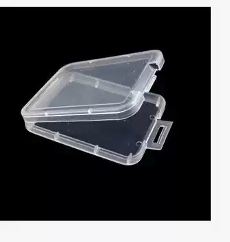 CF memory card white box Single card white box Memory card packaging storage box protection box