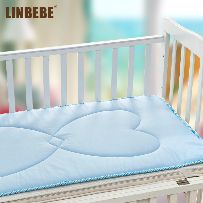 霖贝儿 婴儿床品褥子 宝宝床褥 新生儿褥垫 三色可选