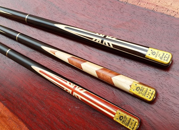 Hongchang billiard direct OM British series Snooker Black 8 small head billiard clubs (set)