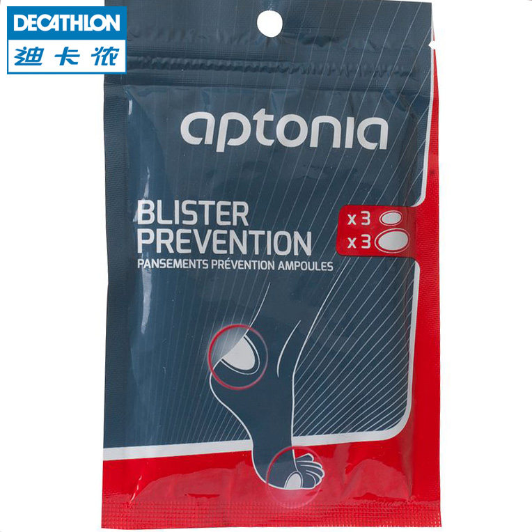 迪卡侬 防水泡贴防磨脚贴运动户外旅行徒步足贴 脚后跟贴 APTONIA