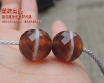 11 6MM natural line pharmacists ma nao zhu sugar Qin diamond cut waist beads choker accessories on the beads Diamond beads