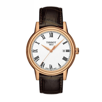 Tissot Carson Series Quartz Watch Swiss Watch Leather Strap Women's Watch