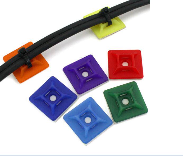 Adhesive wire fixing holder wire finisher fixed sheet insulation environmental protection specifications 20X20MM