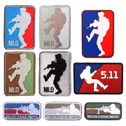 MLD Major League Arms Arms Morale 511 Armband ACU Melee Sticker đột nhập vào Velcro thêu