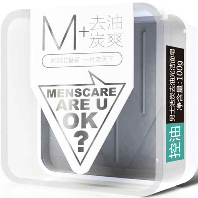 男性主义(MENPLUS) 男士活炭去油光洁面皂 100g