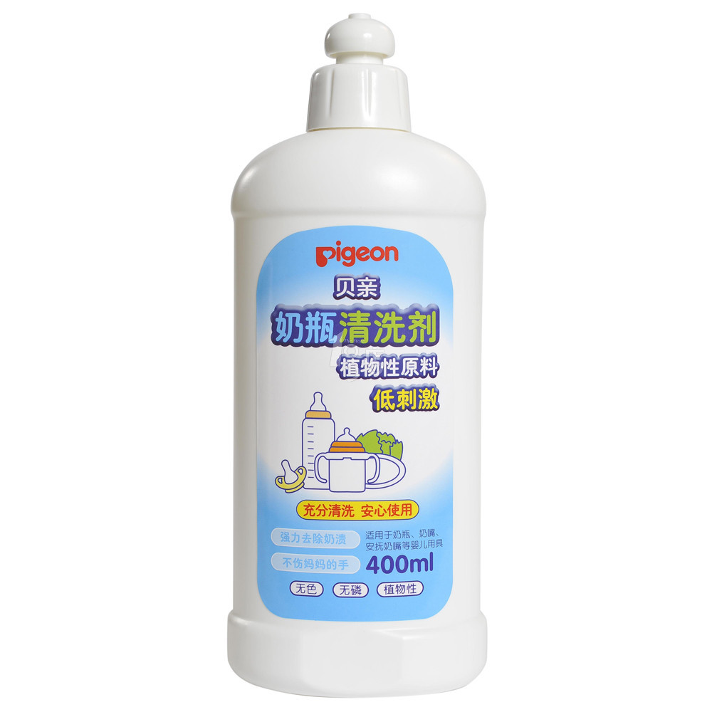 Pigeon/贝亲奶瓶清洁剂 强力去污清洗剂400ml 正品一号店