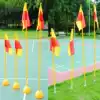 Football corner flag flag pole Football corner flag flag flag Football corner chess pole around the pole ABS water injection base