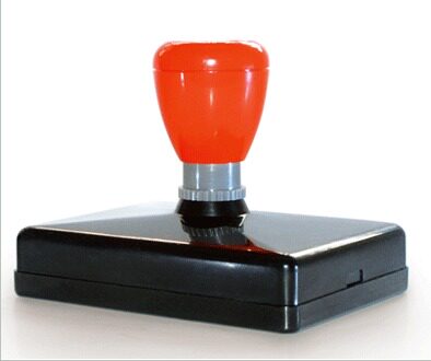 Atomic rectangular square multiple size seals bring own oil personality seal personality to design Shantou seal