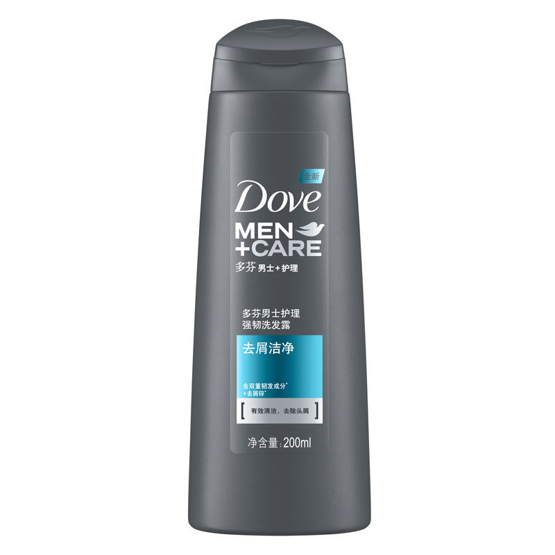 【天猫超市】Dove/多芬男士护理强韧洗发露 去屑洁净 200ml