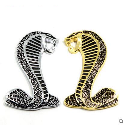 多贝特 Модифицированная автомобильная наклейка металлические очки змеи