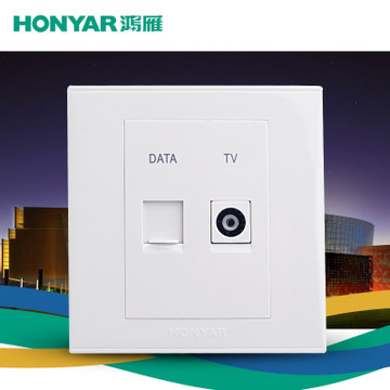 Hon Goose Switch Socket Cong G Series Panel TV Internet Outlet TV Computer Outlet