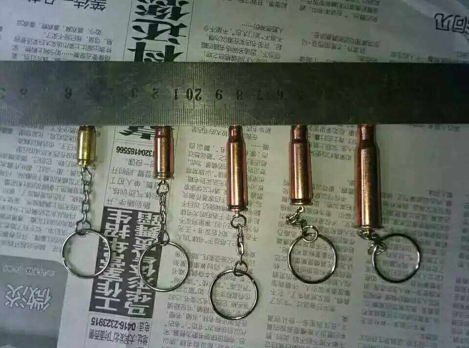 Military Fans New Peculiar Bullet Shell Craft Keychain 53 56 54 54 more than 6495 Model Collection Remembrance DIY