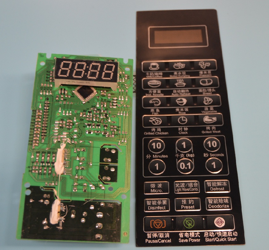 Grande Microwave Oven Panel G80F23CN3L-C2(B6) Control Panel for Film Switch