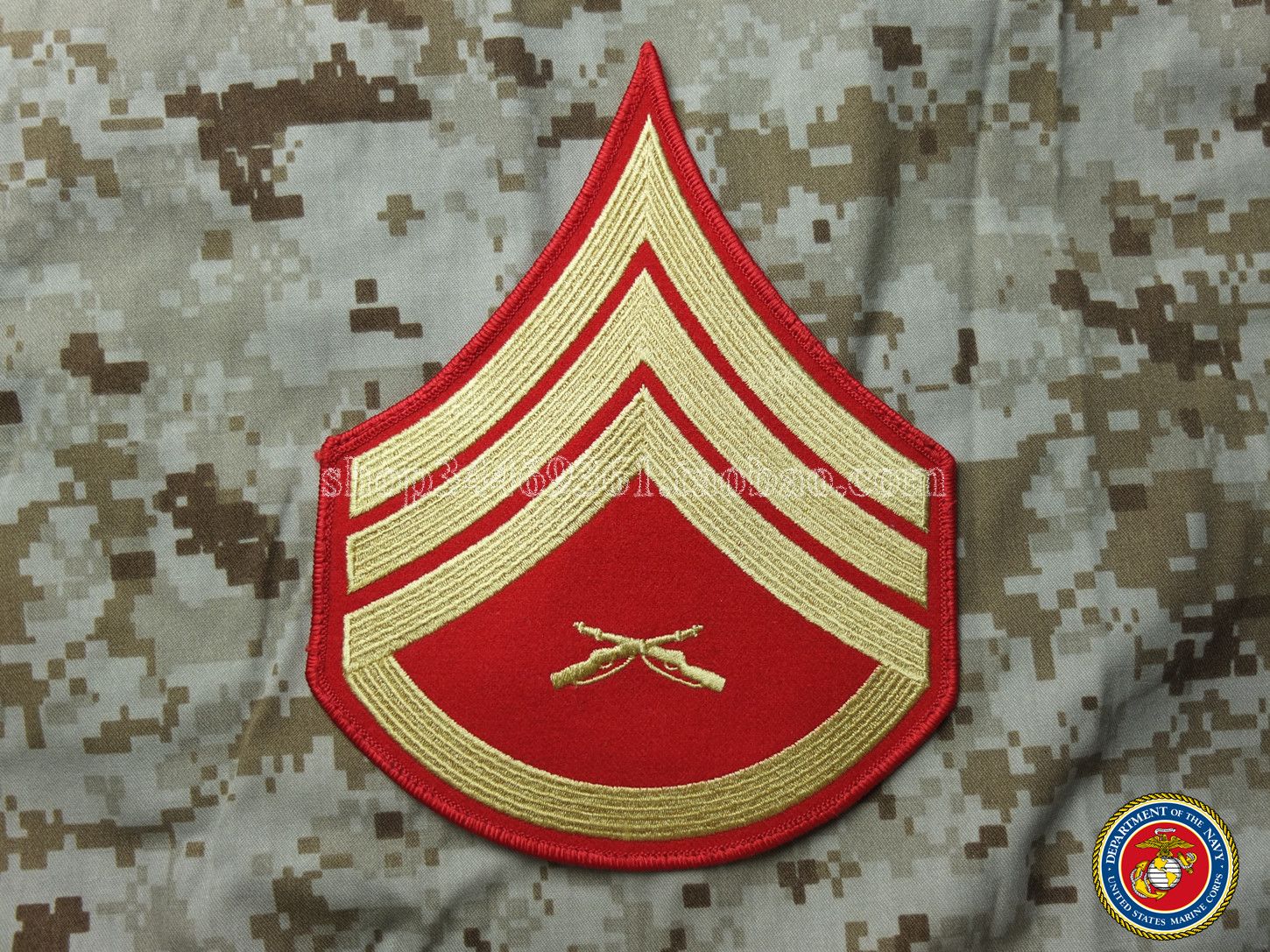 USMC American Sea JUN Marine Senior Petty Officer Evening Gown Arms Chapter