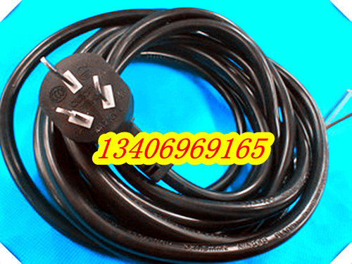 10A 3 Core 1 5 squared 3 m pure copper national standard three-core power cord three-hole with plug connection line 3C certified