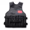 Weight-bearing vest Heavy weight invisible empty sand bag sand coat up to 20 kg Running fitness sports equipment